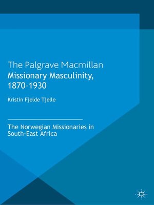 cover image of Missionary Masculinity, 1870-1930